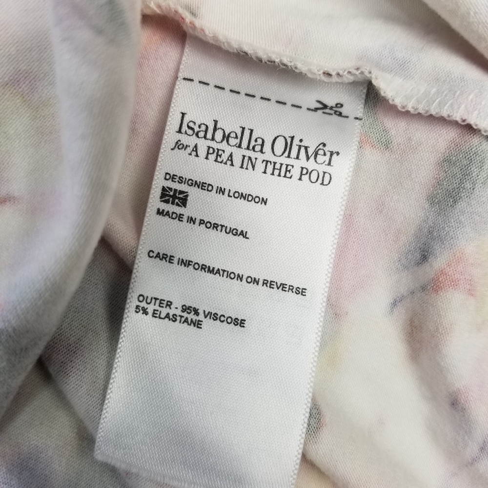Isabella Oliver  Viscose Fuschia Rouge Dress 4 - Picture 7 of 8